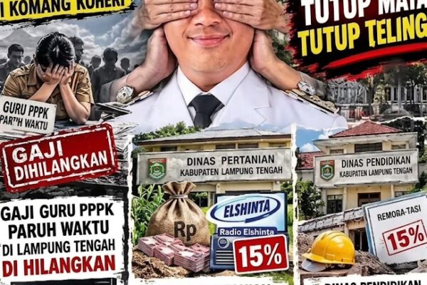 PLT Bupati Mati Suri, Tidak Layak Memimpin Lampung Tengah