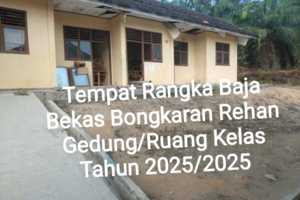 Diduga Kepala Sekolah SMP Negeri 3 Pubian, Jual Material/Rangka Baja Bekas Rehabilitasi Sekolah